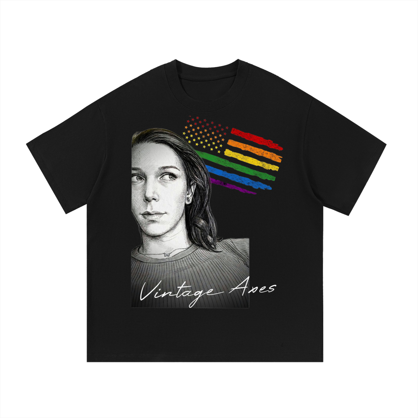 "Pride And I" Cotton T-Shirt